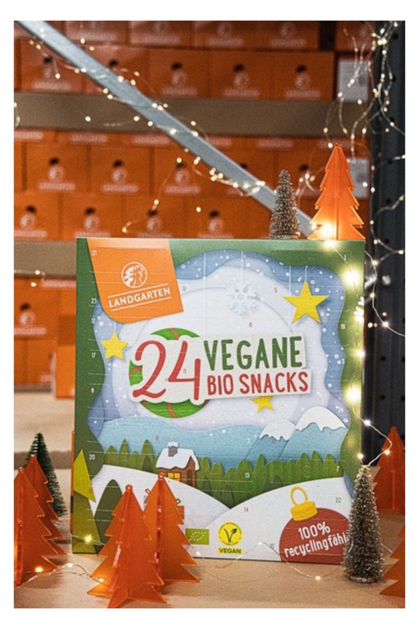 Landgarten Advendikalender 24 maiust (vegan)