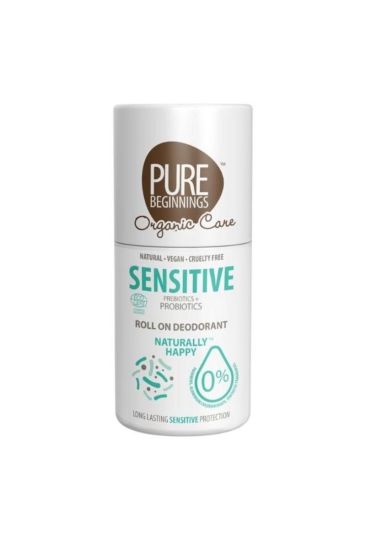 Sensitive pre- ja probiootikumidega deodorant roll-on tundlikule ja väga tundlikule nahale 75 ml