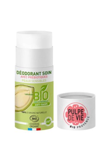Orgaaniline plastikuvaba tahke pulkdeodorant Dam Dam Deo prebiootikumidega martsipani 55 gr