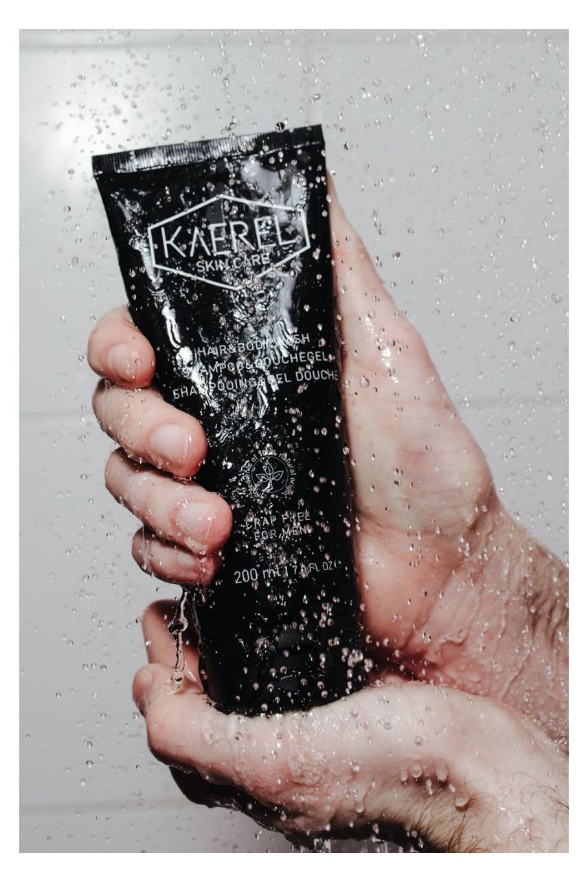 Looduslik 2in1 mõnusa värske lõhnaga šampoon-dušigeel meestele 200 ml