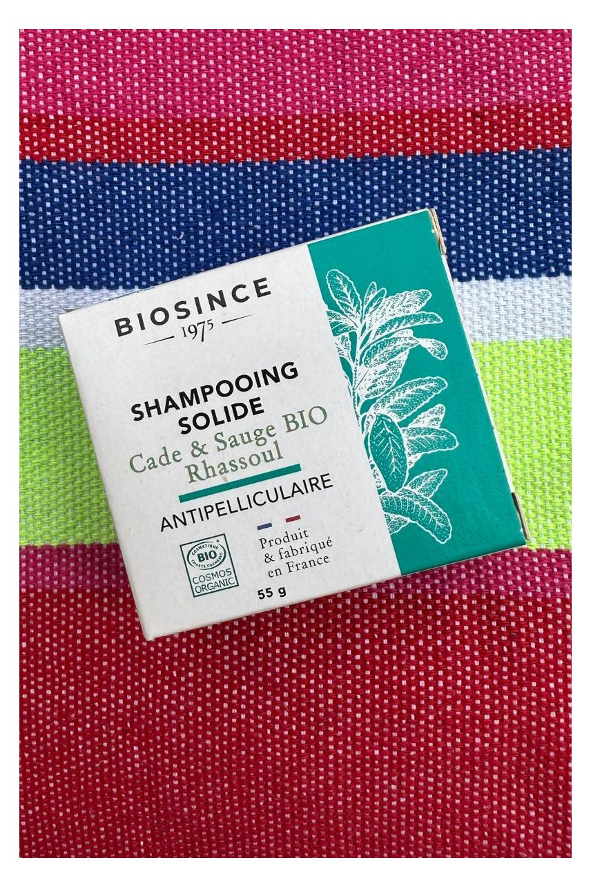 Biosince orgaaniline kõõmavastane šampoon salvei ja Maroko laava saviga 55 gr