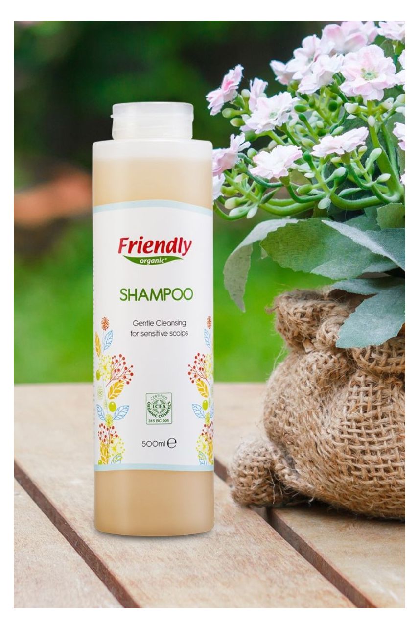 Orgaaniline šampoon tundlikule peanahale 500 ml